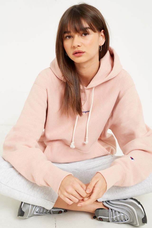 Champion hoodie outlet urban outfitters rose