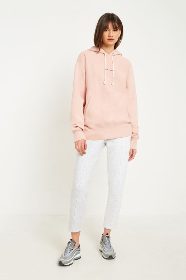 Dusty rose champion hoodie hotsell