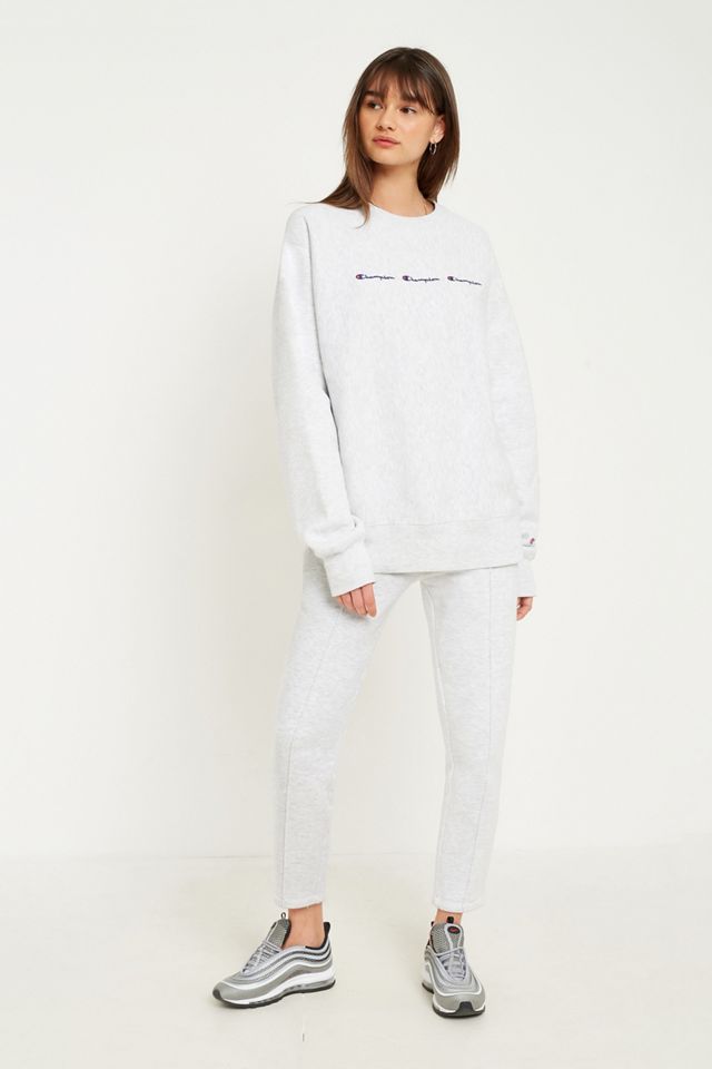 Champion Grey Logo Sweatshirt #6