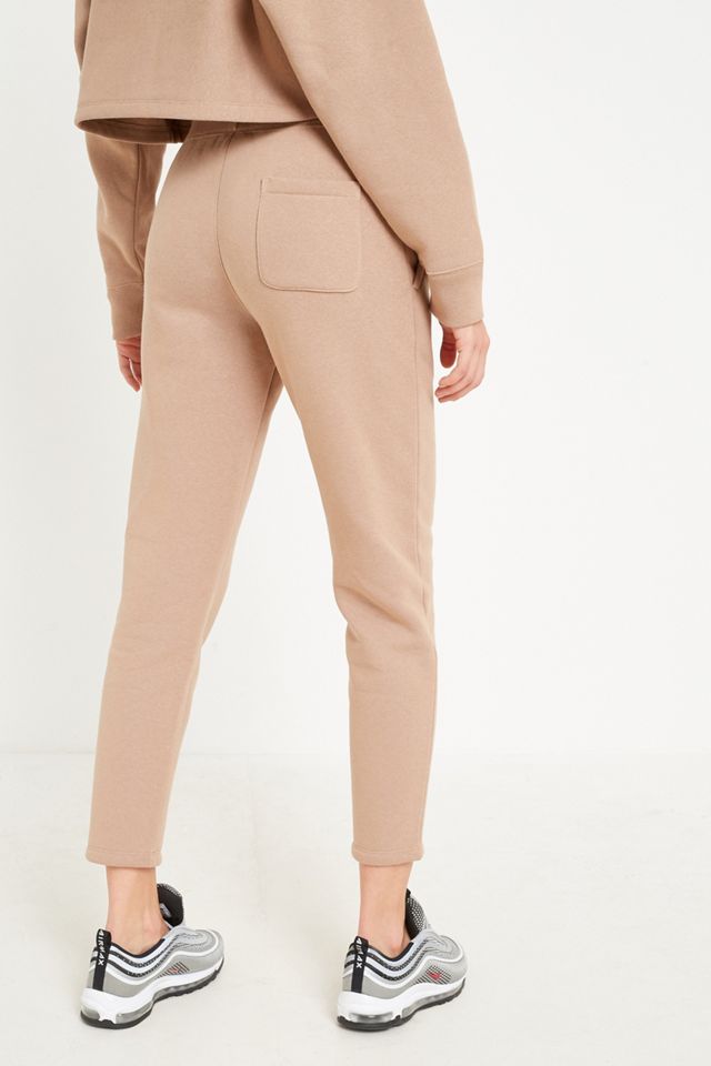 Champion Light Brown Tapered Track Joggers #5