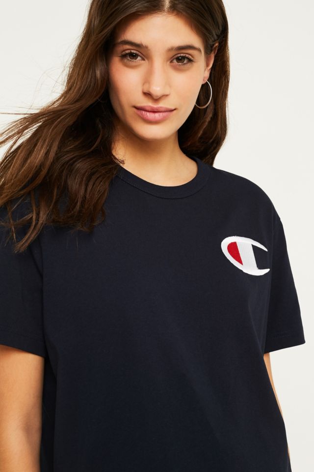 Champion big c shirt best sale