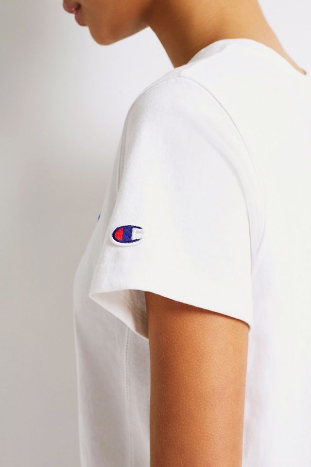 Champion Script Logo White T-shirt #3