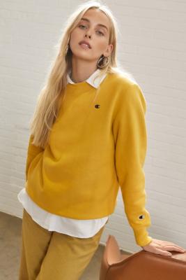 Champion mustard best sale yellow sweater