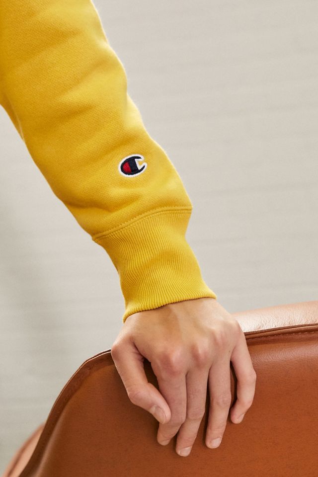 Champion Yellow Crew Neck Sweatshirt #2