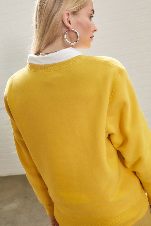 Champion mustard clearance jumper