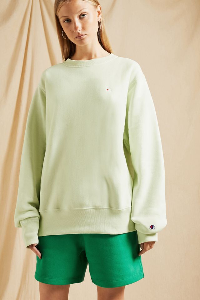 Champion Mint Crew Neck Sweatshirt