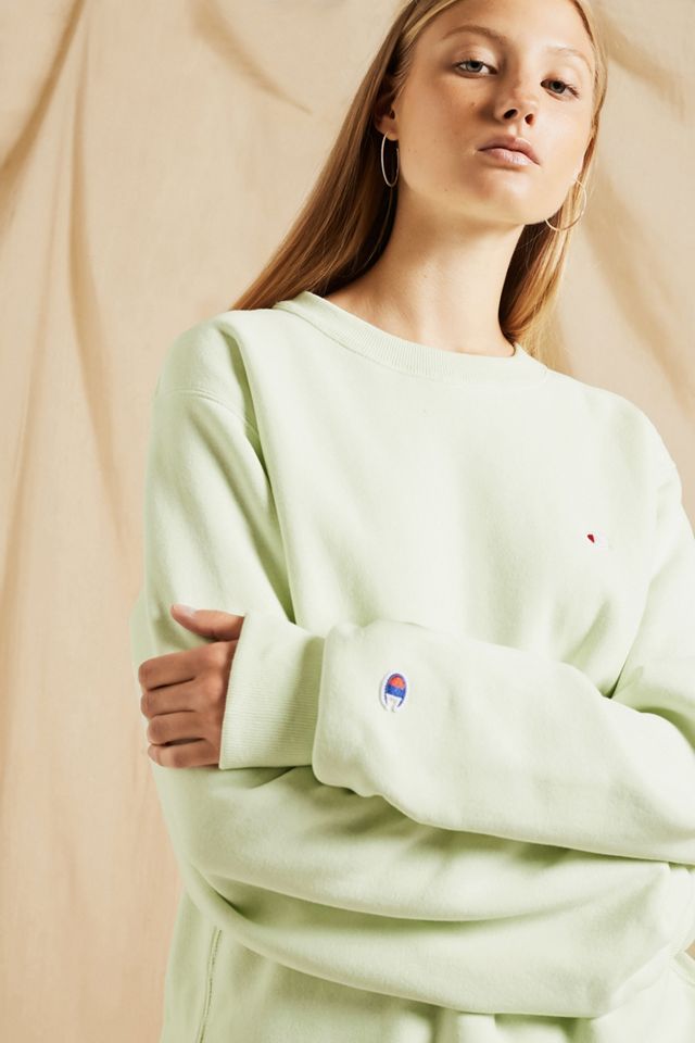 Champion Mint Crew Neck Sweatshirt #2