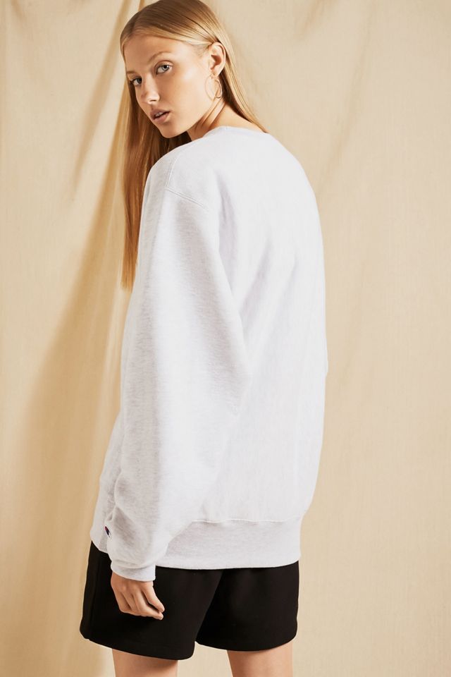 Champion Grey Crew Neck Sweatshirt #5