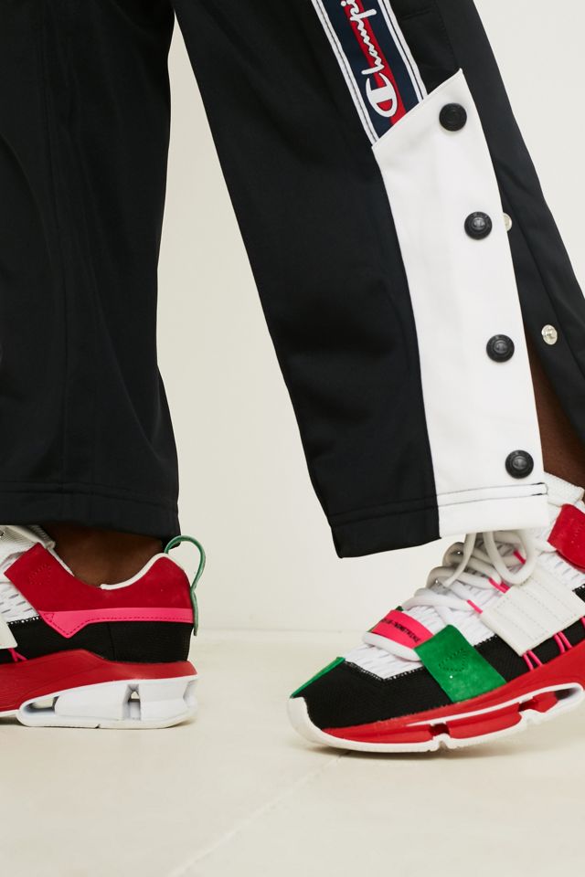 Champion Black Logo Taped Popper Track Pants #2