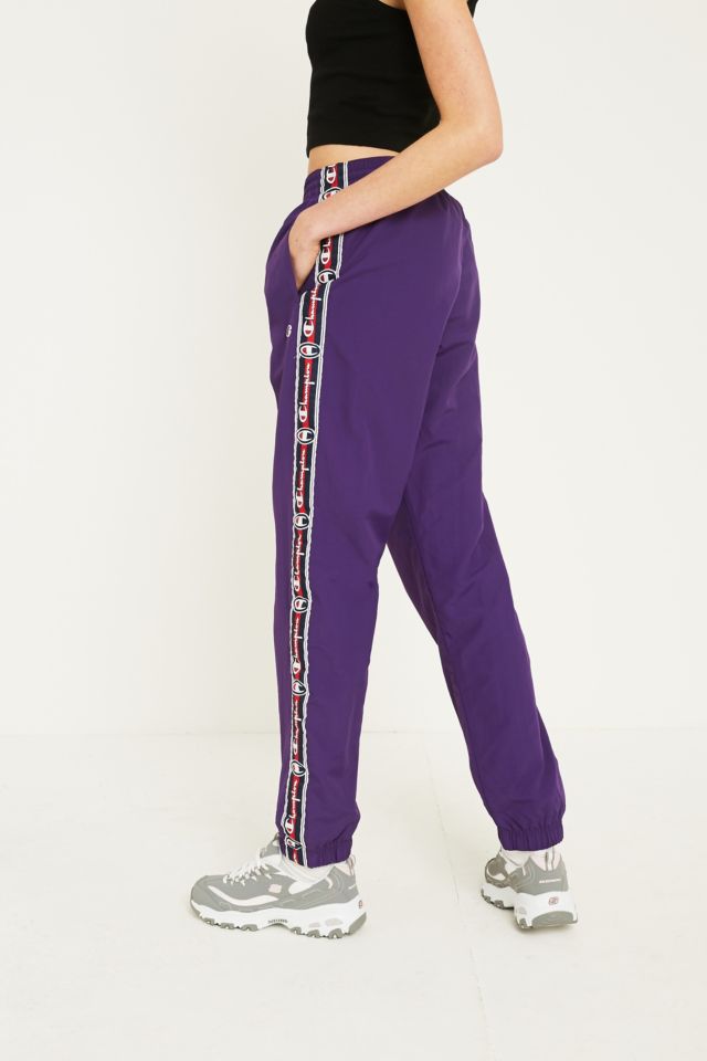 Champion purple track store pants