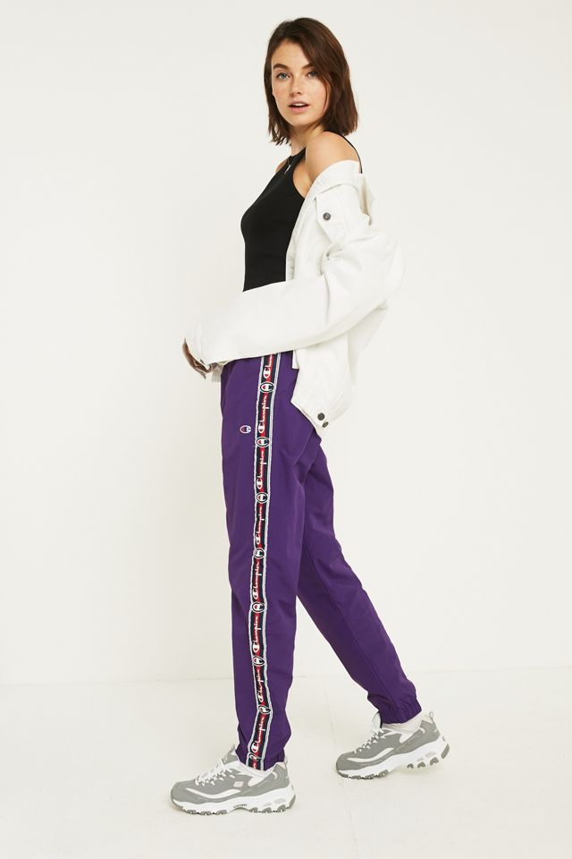 Champion Purple Taped Track Pant #4