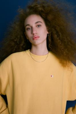 Urban outfitters best sale yellow champion hoodie