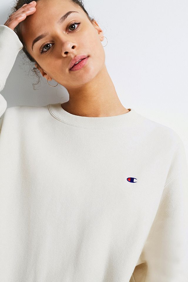 cream sweatshirt champion