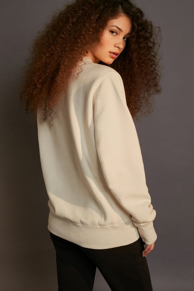Champion Cream Crew Neck Sweatshirt #4