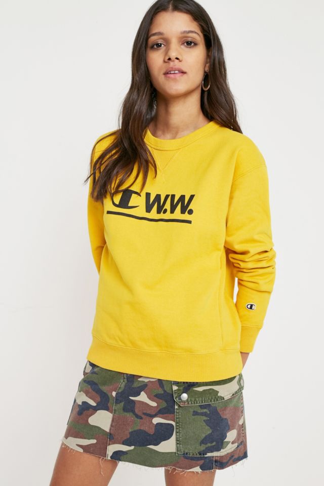 Champion wood wood sweatshirt best sale