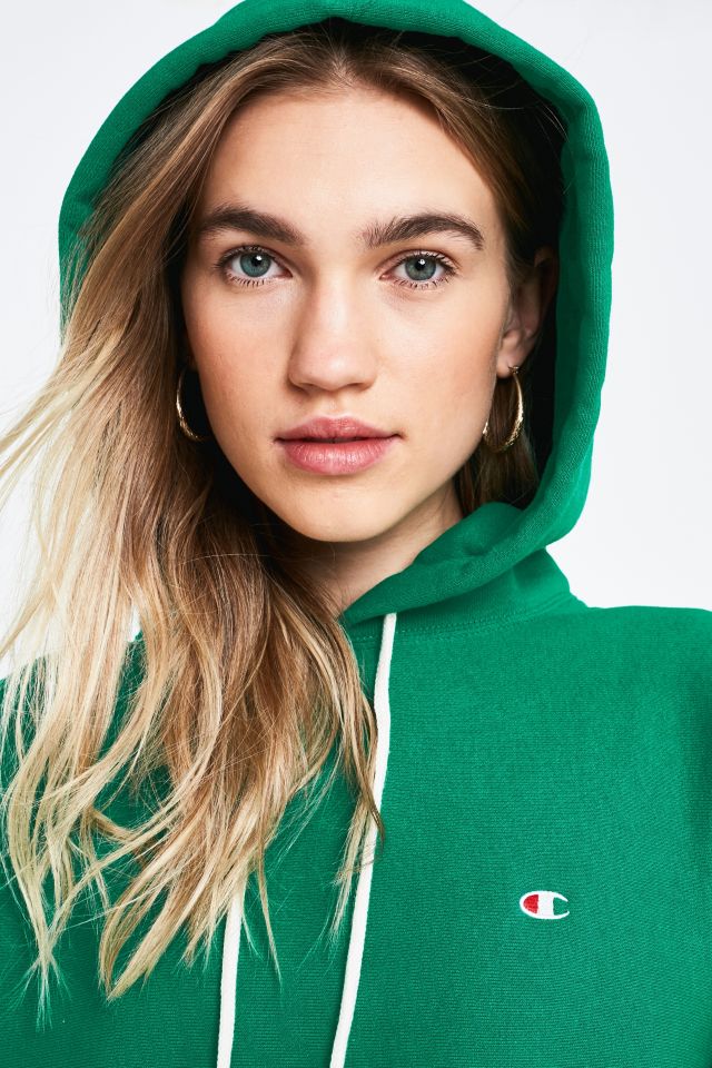 Champion X UO Sweat capuche vert