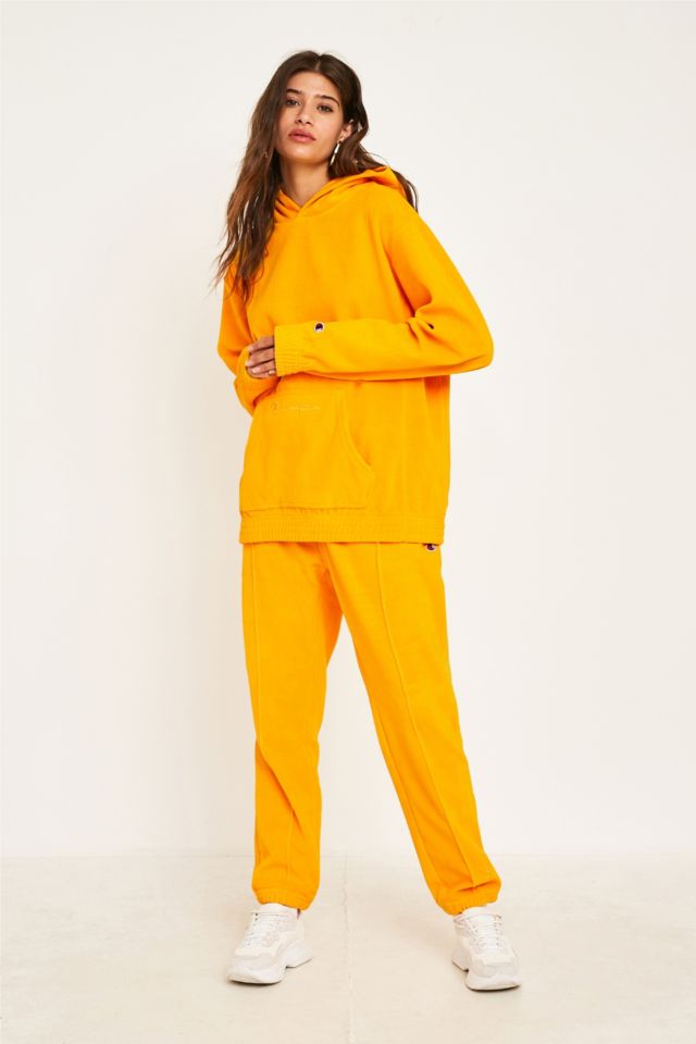 Yellow track hot sale pants