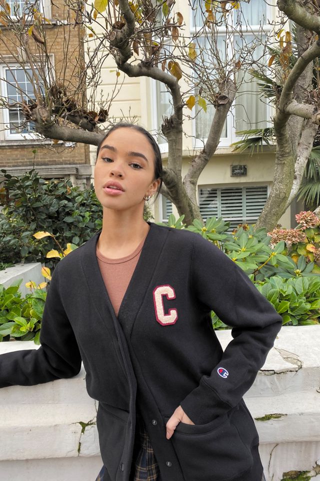 Champion Varsity Cardigan | Urban Outfitters UK
