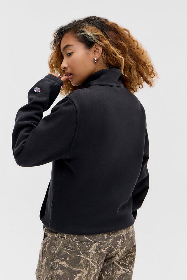 Champion Black Icon Zip-Through Sweatshirt #3