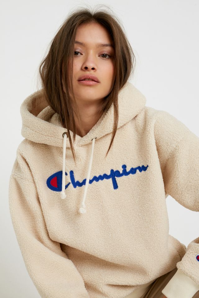 Sherpa hoodie champion online