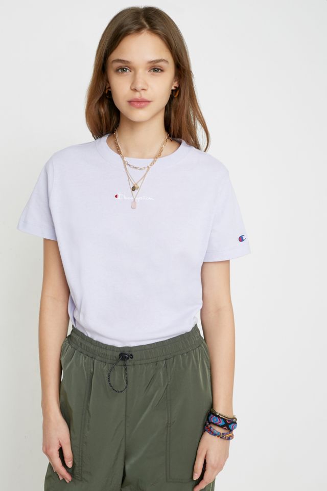 Champion t shirt women's urban outfitters deals