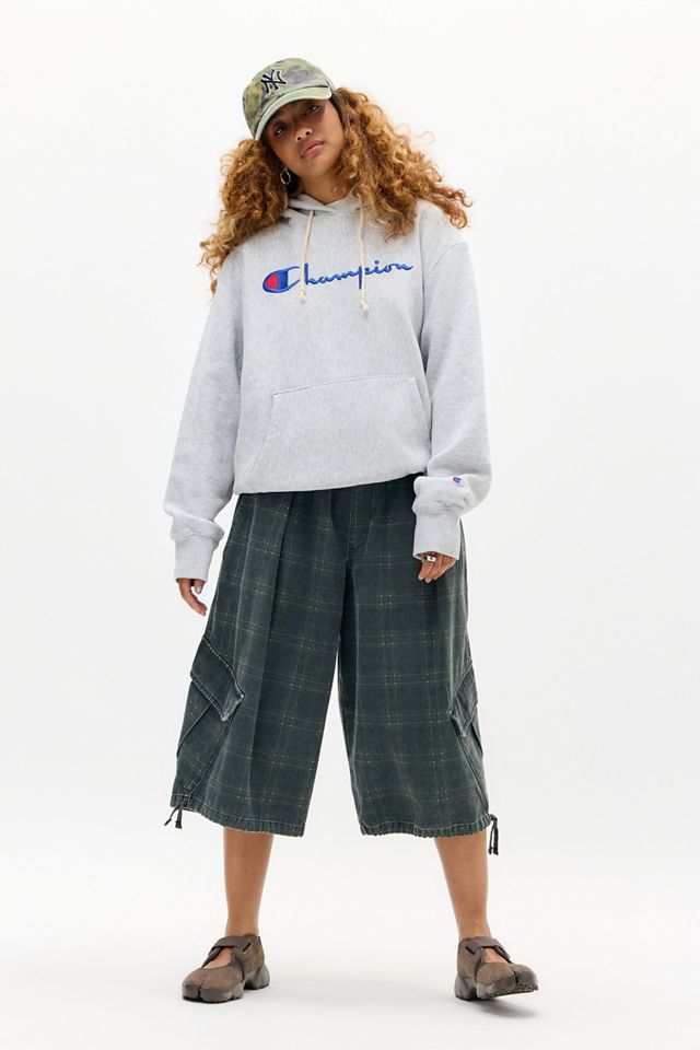 Sudadera con Capucha Gris Champion #2