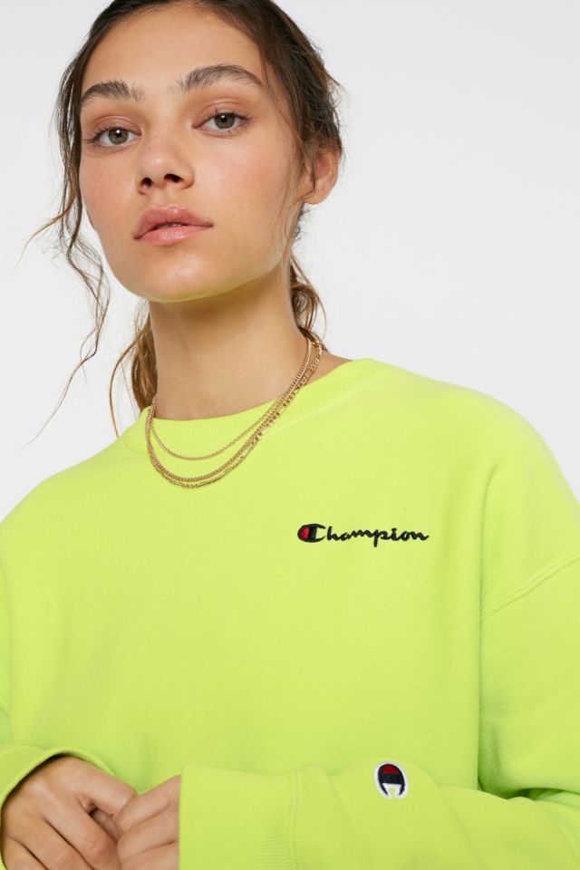 Champion sales neon sweatshirt