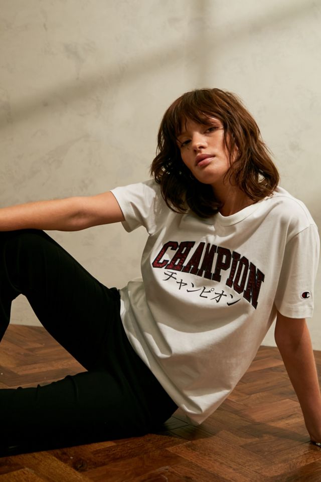 champion shirt urban outfitters