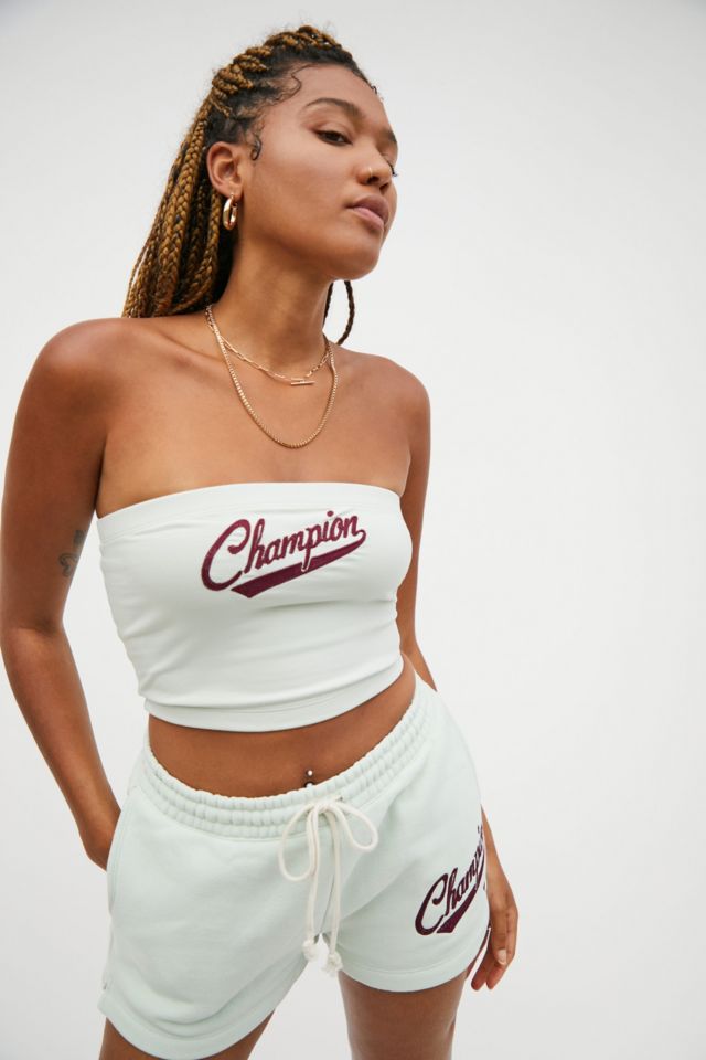 Champion shorts and tube top set hotsell