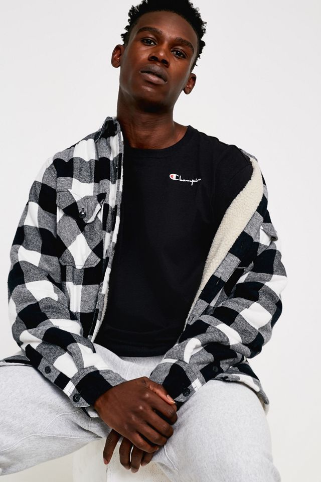 Champion Black Script Logo Camiseta de manga larga Slim-Fit #1