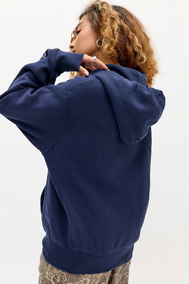 Champion Navy Zip-Through Hoodie #3