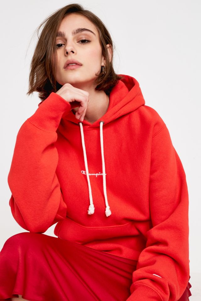 Urban outfitters clearance red champion hoodie