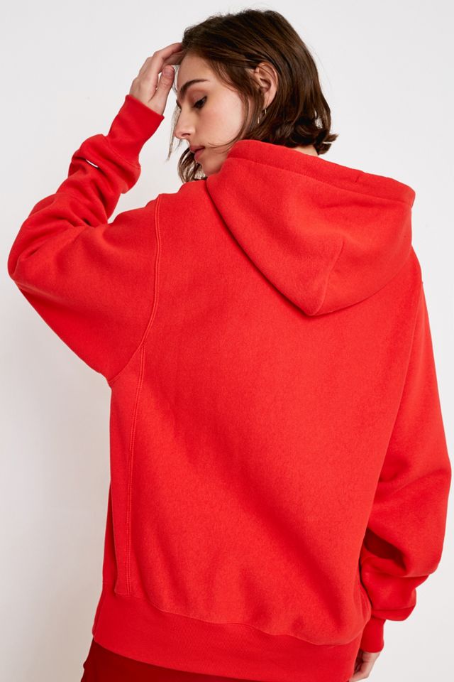 Champion UO Exclusive Red Script Logo Hoodie #2