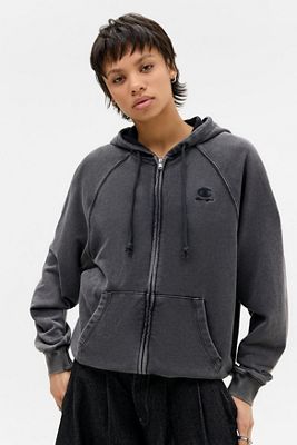 Sweat à capuche raglan délavé Icons Champion