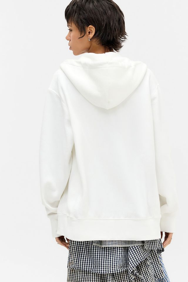 Sudadera con Capucha Blanca con Cremallera Champion #3