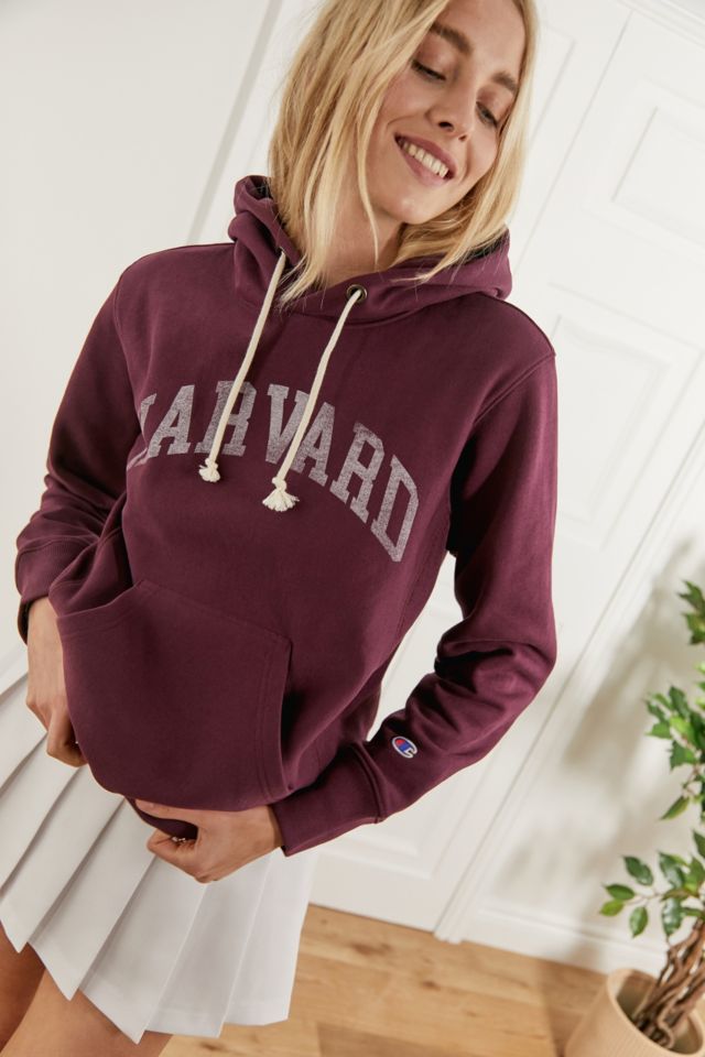 Champion harvard hot sale sweatshirt