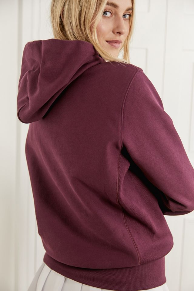 Champion - Sweat à capuche université Harvard rouge #3
