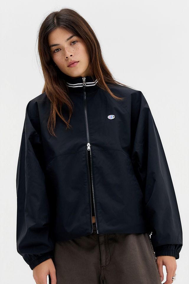 Champion Black Double Zip Bomber Jacket #2
