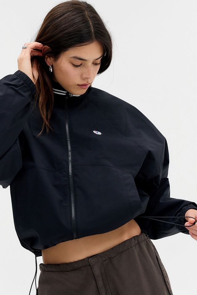 Champion Black Double Zip Bomber Jacket #4