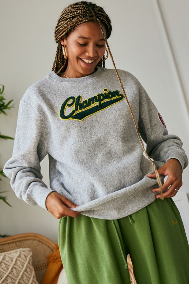 Champion grey marl online sweatshirt