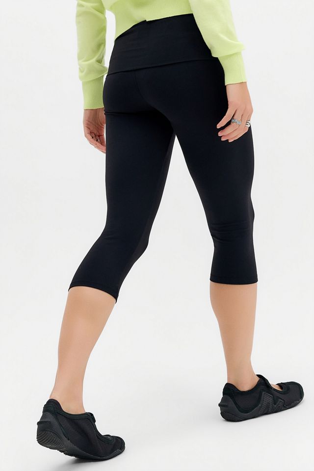 Champion Black Foldover Capri Pants #3