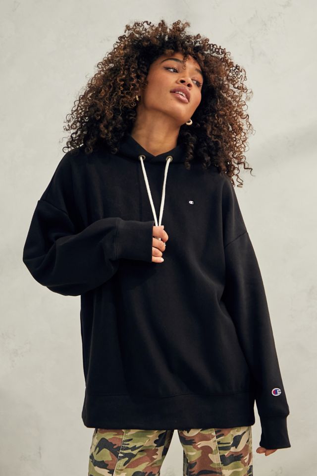 Urban outfitters store black champion hoodie