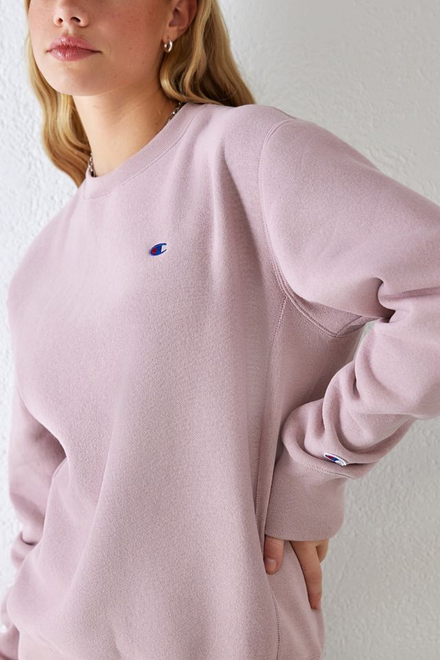 Light pink champion crewneck online