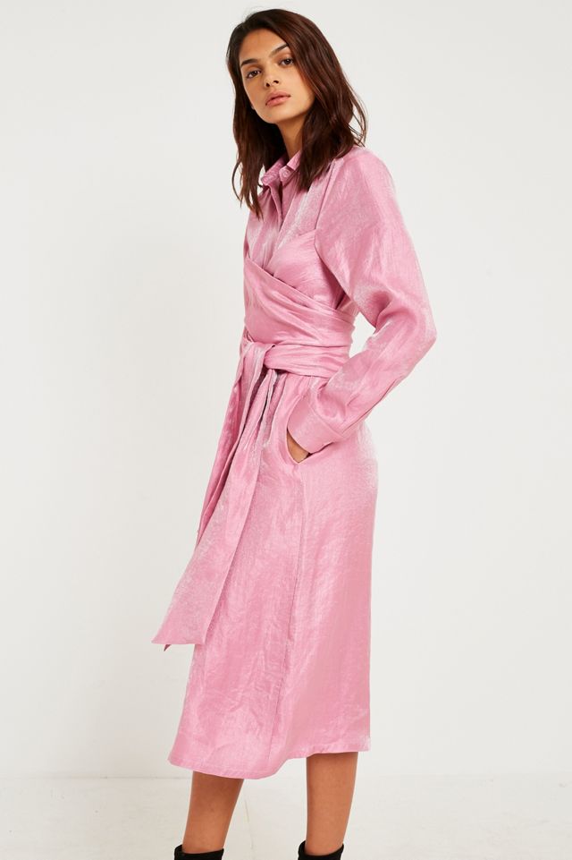 Fleamadonna Twist Pink Shirt Dress #1