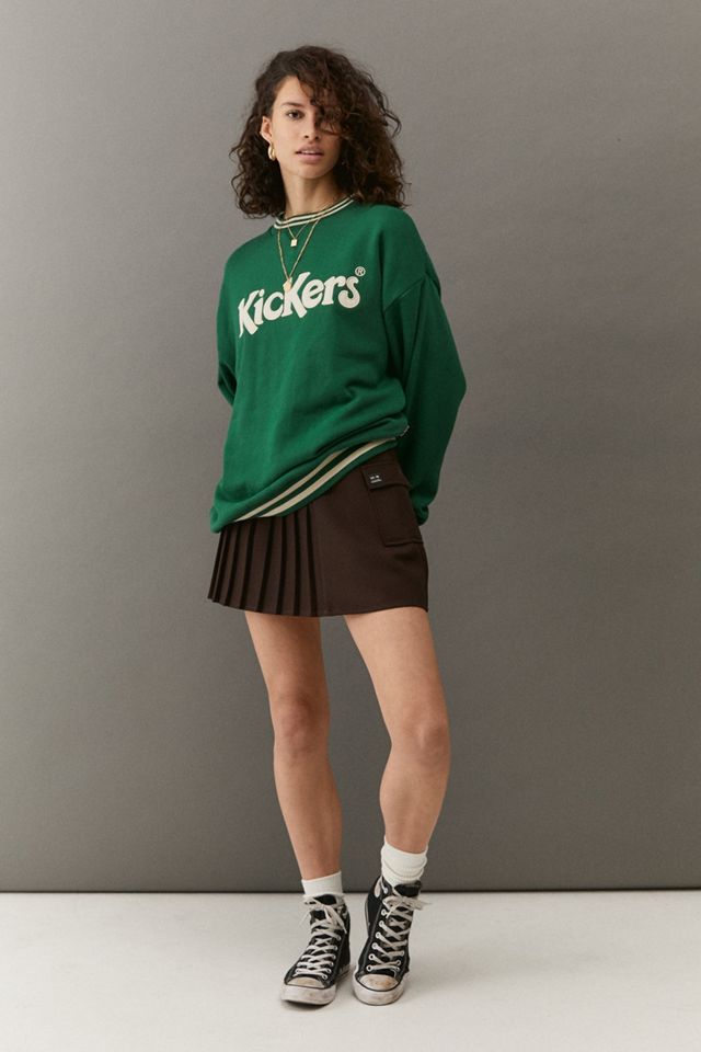 Kickers Green Logo Girocollo Felpa #2