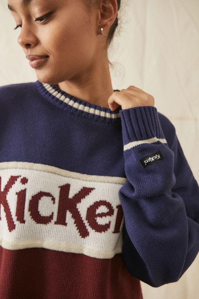 Kickers Logo Knit Jumper | Urban Outfitters UK