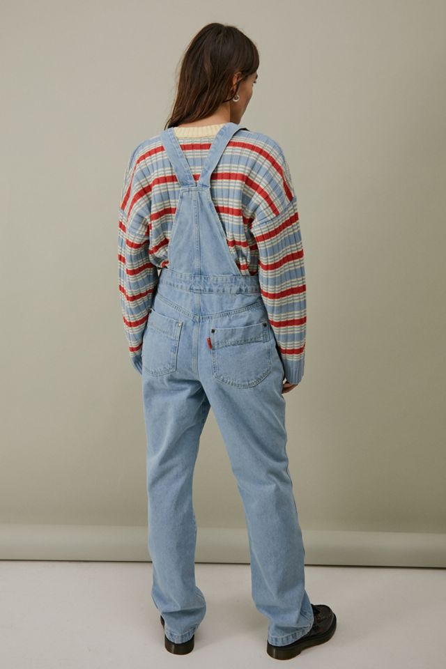 Kickers Light Wash Denim Dungarees #2