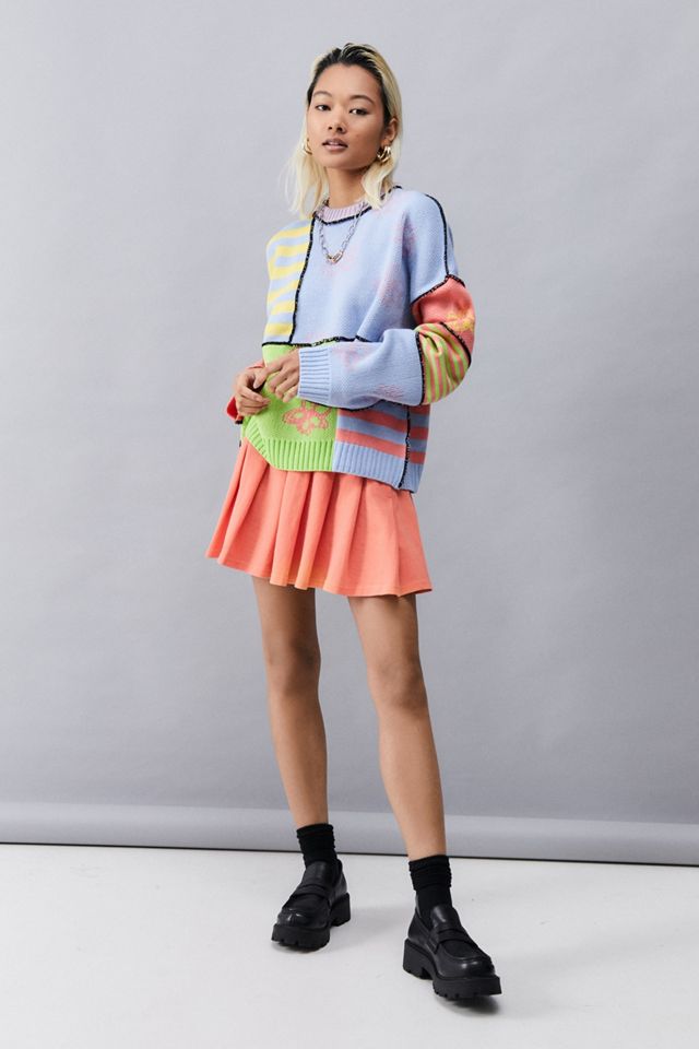 The Ragged Priest Jacquard Patchwork Panel Jumper #3