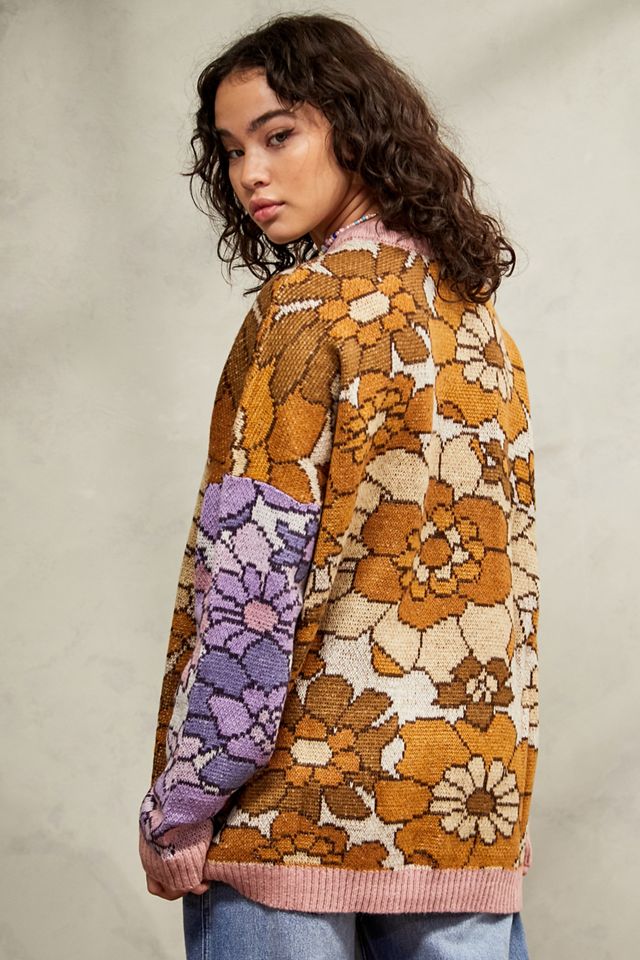 The Ragged Priest UO Exclusive Retro Flower Knit Jumper #3