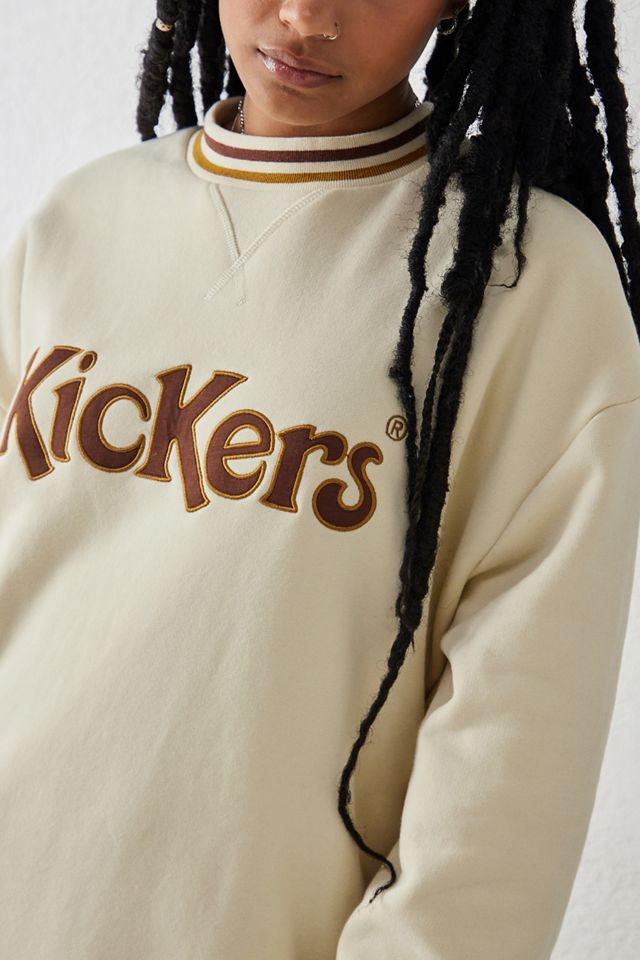 Kickers Cream Logo Sweatshirt | Urban Outfitters UK
